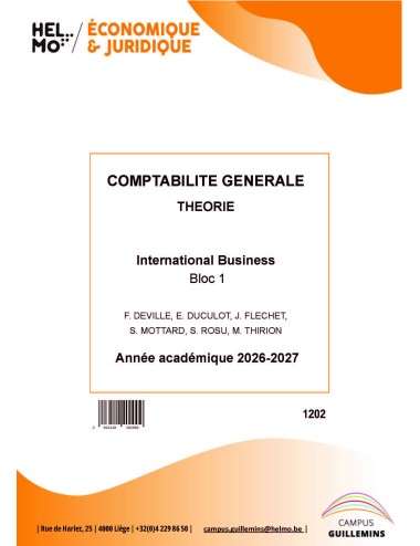 Comptabilité Générale :...