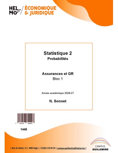 Statistique 2 : probabilités