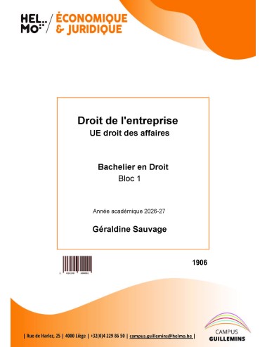 Droit de l'entreprise