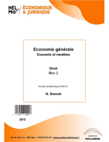 Economie générale :...